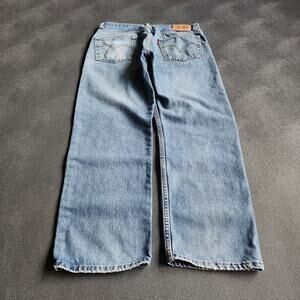 Y2K Levi's 505 Regular Fit Blue Denim Jeans 36x30
